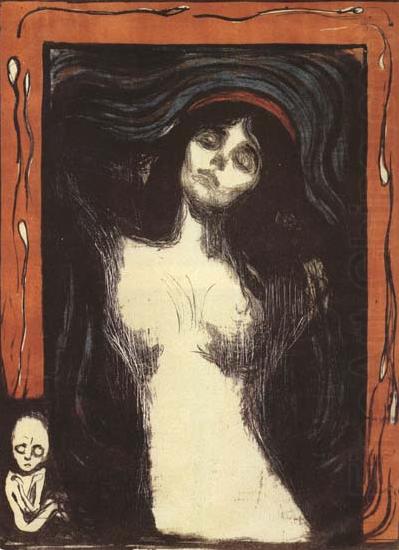 Madonna (mk19), Edvard Munch